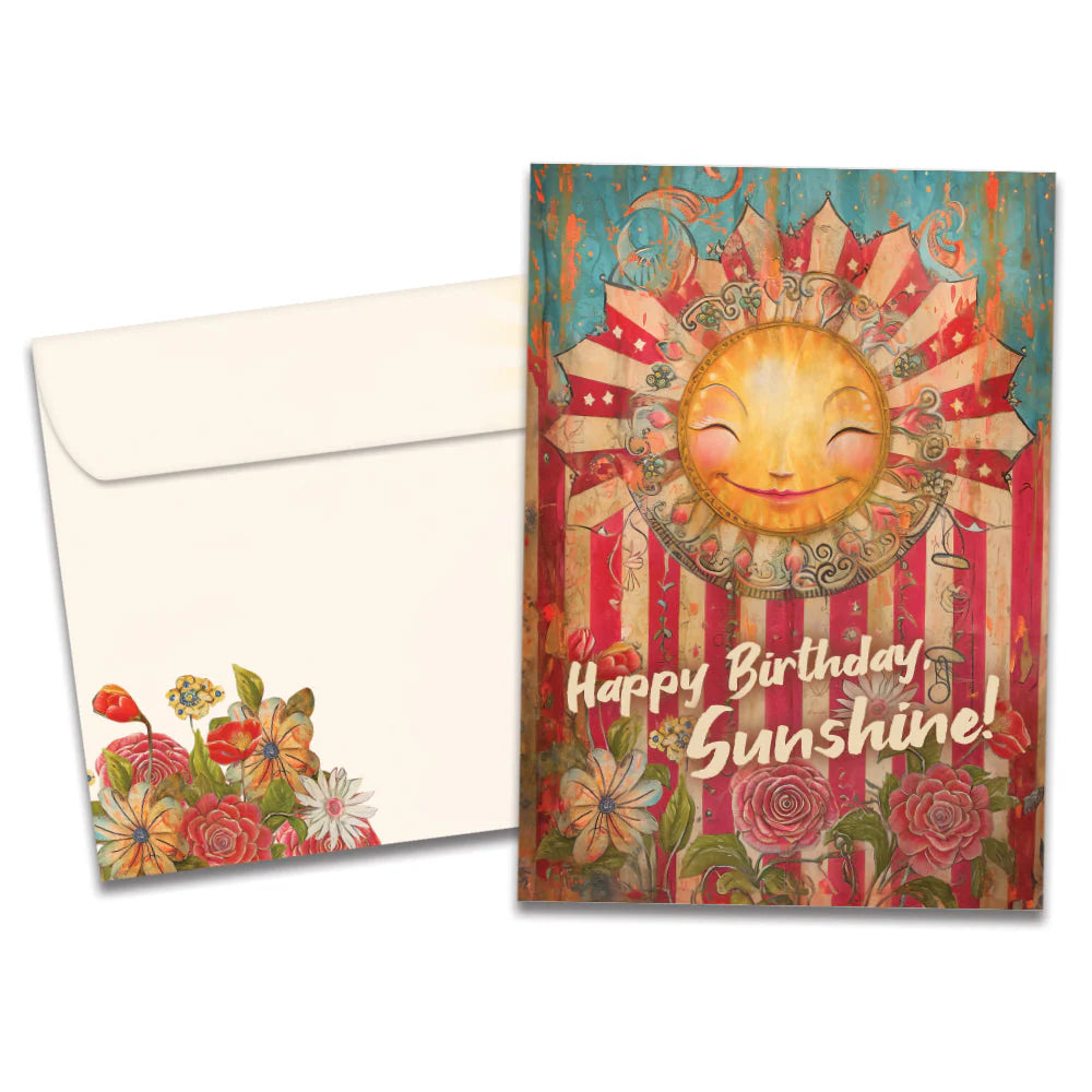 Happy Sunshine Birthday Greeting Card