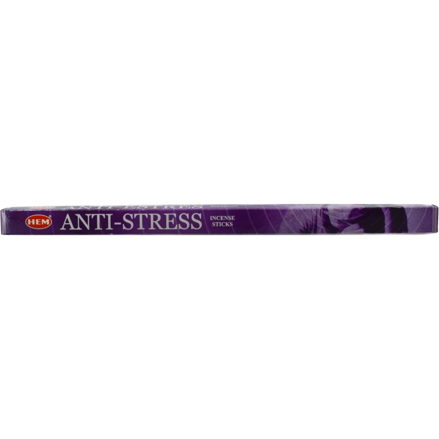 Hem Anti-Stress Incense Sticks in a purple box.