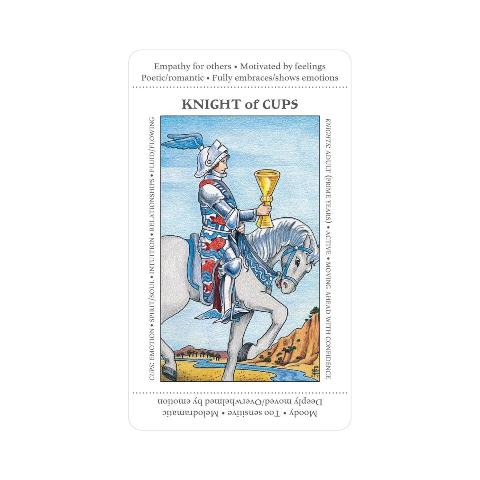 Apprentice Tarot - Apprentice Tarot Card - Knight of cups