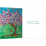 Balloon Tree Birthday Greeting Card