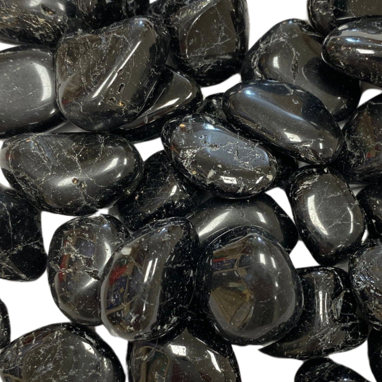 Black Tourmaline Tumbled