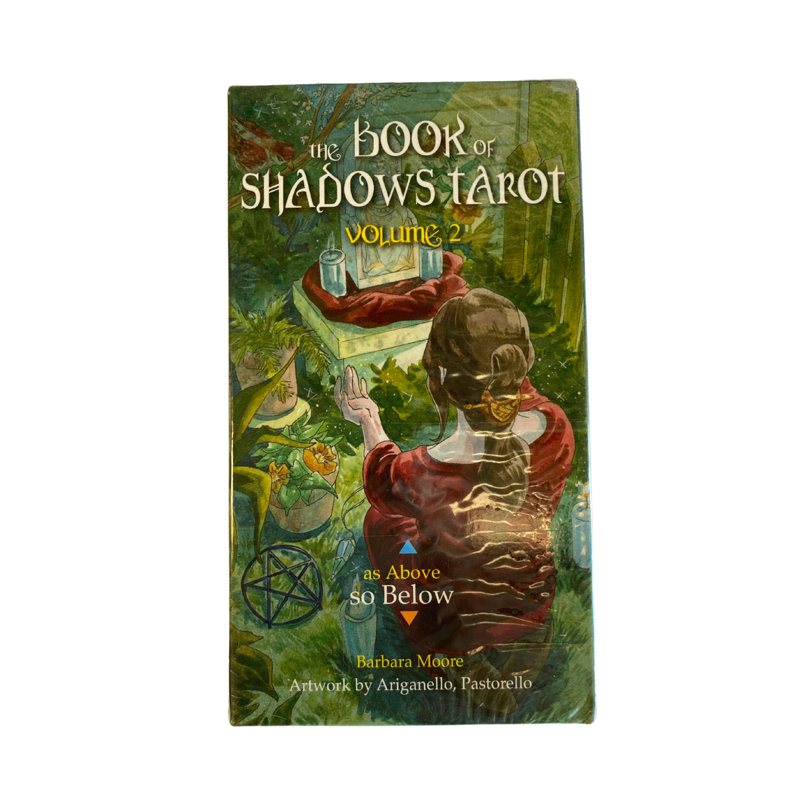 Book of Shadows Tarot So Below - Book of Shadows Tarot So Below deck back cover