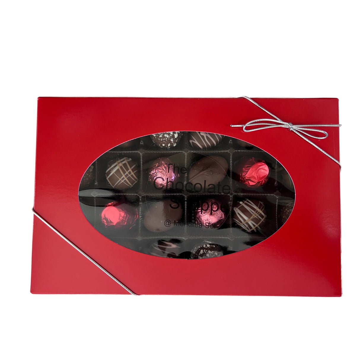 box chocolates milk lg red box transparent window 