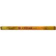 Hem Cedar Incense Sticks in a yellow box.