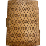 Celtic Cross Leather Journal