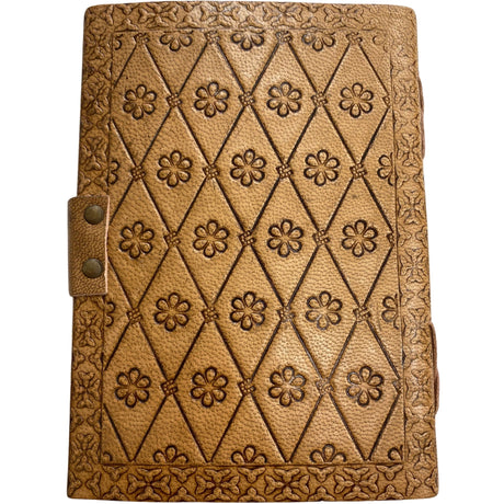 Celtic Cross Leather Journal