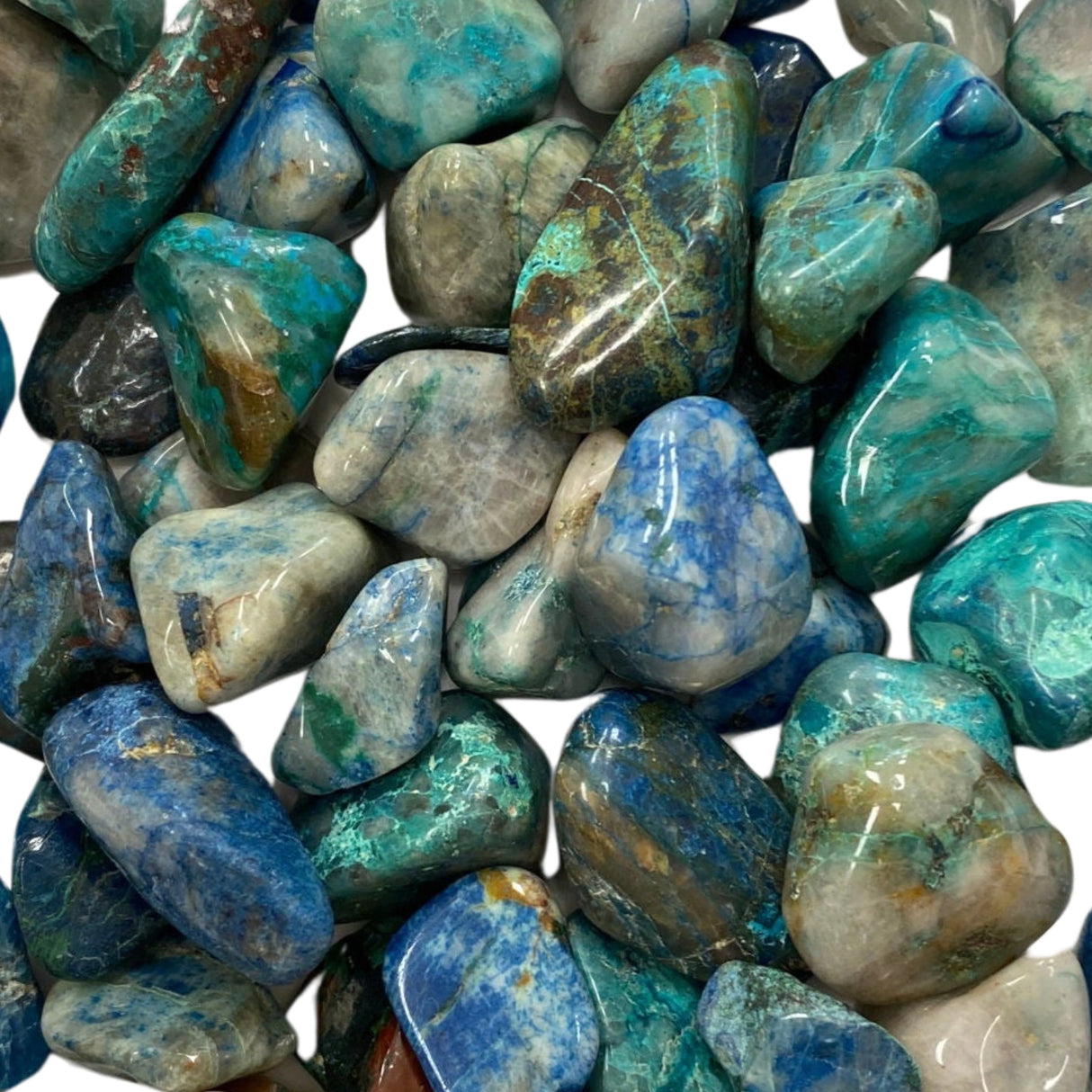 Chrysocolla Tumbled