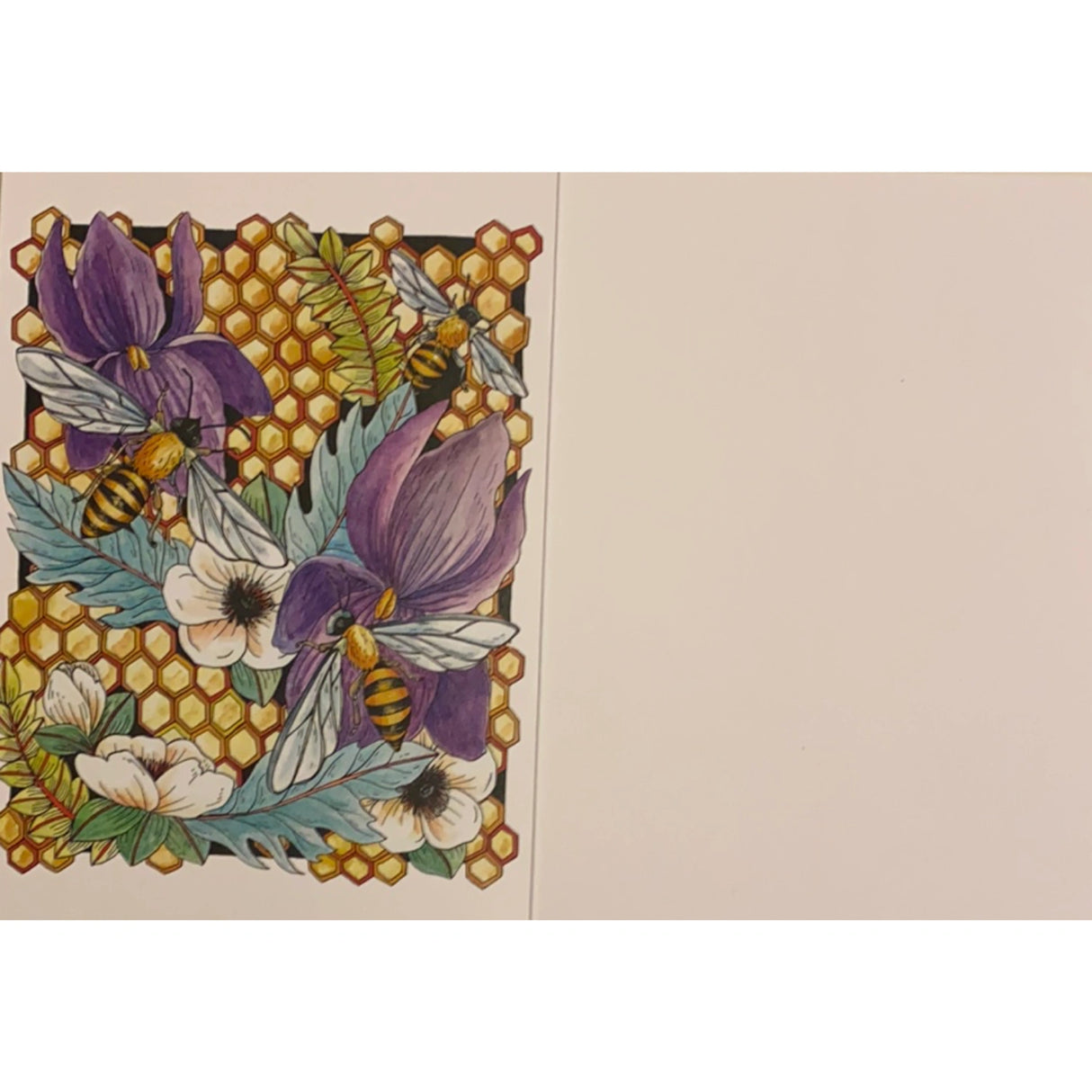 Elegant Honey Bees All Occasion Greeting Cards