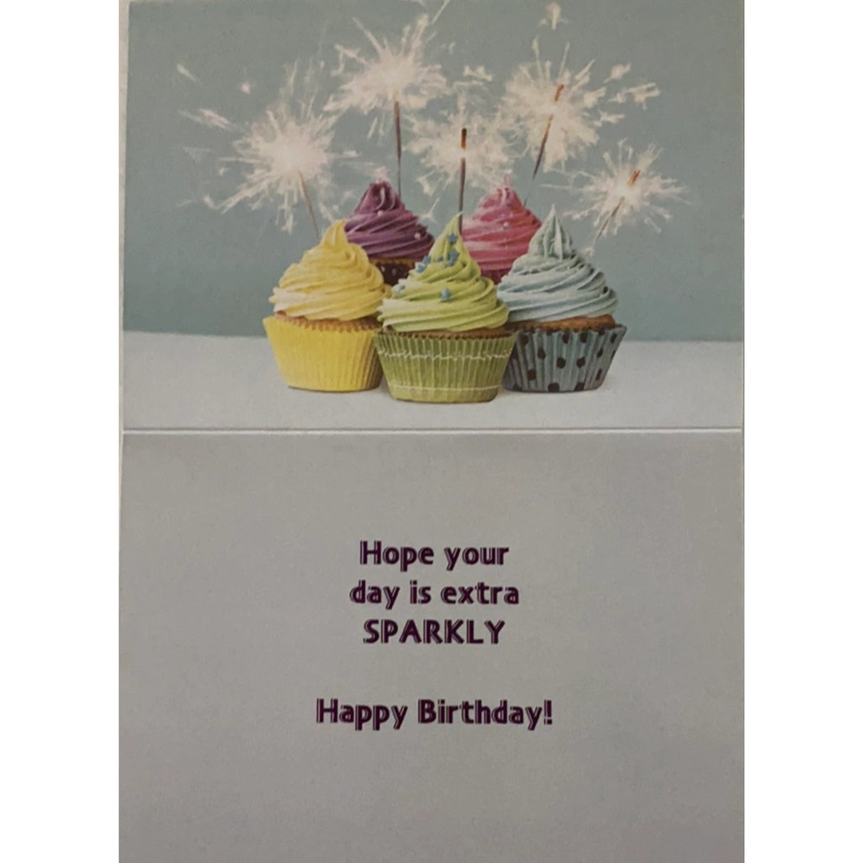 Extra Sparkly Birthday Greeting Card