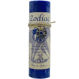 Blue candle with "ZODIAC" and "GEMINI" labels.