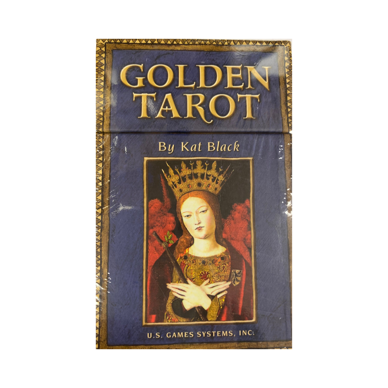 Golden Tarot - Golden Tarot deck front cover