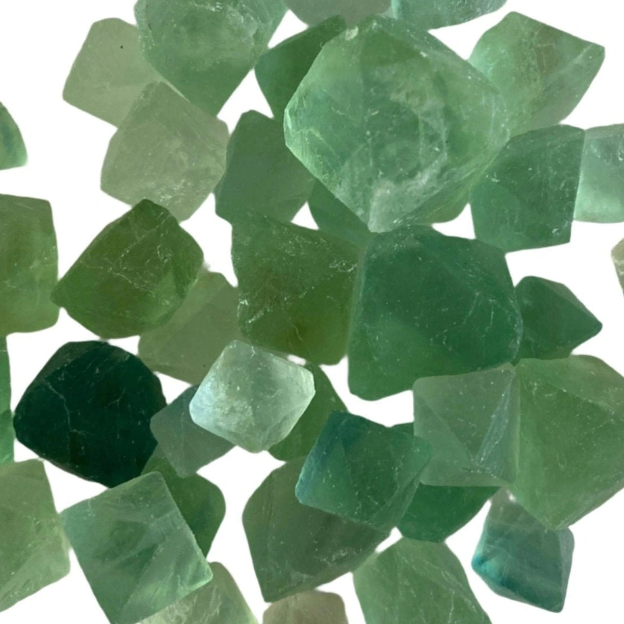 Green Fluorite Cleaver Tumbled