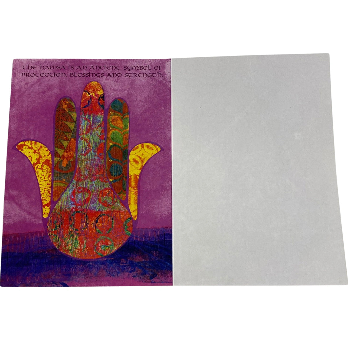 Hamsa Blessings Support Greeting Cards