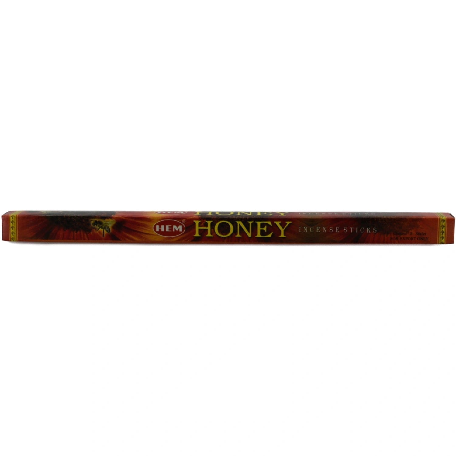 Hem Honey Incense Sticks in a brown box.