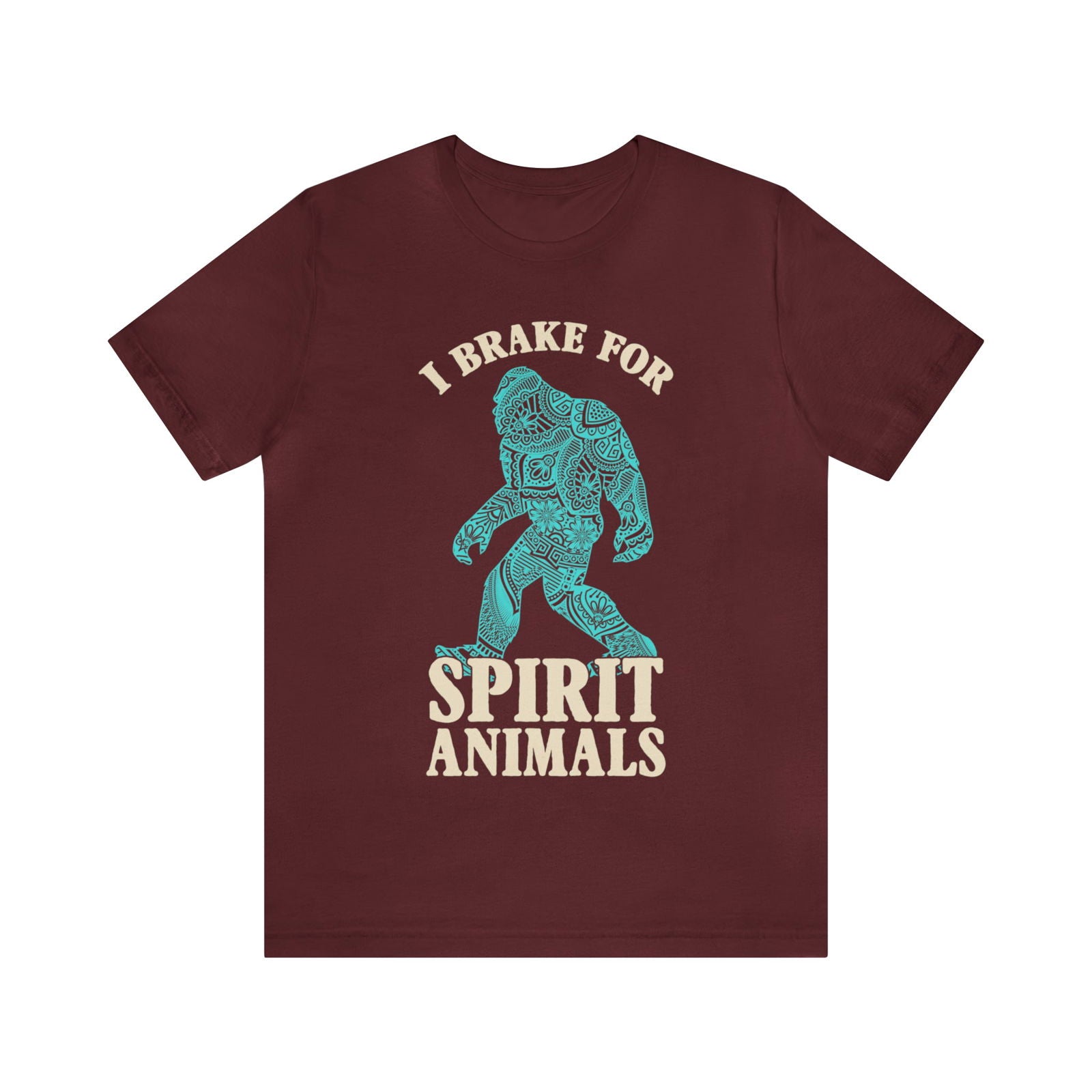 I Brake for Spirit Animals Short Sleeve Tee - 