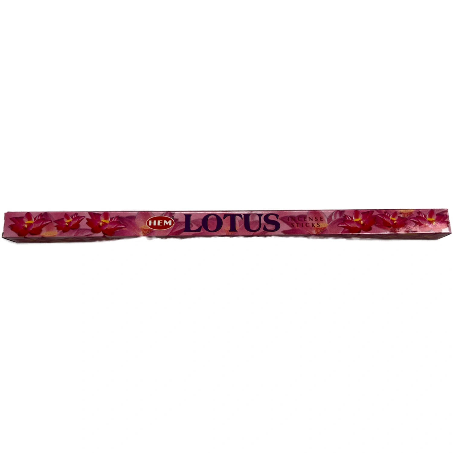 Hem Lotus Incense Sticks in a pink box.