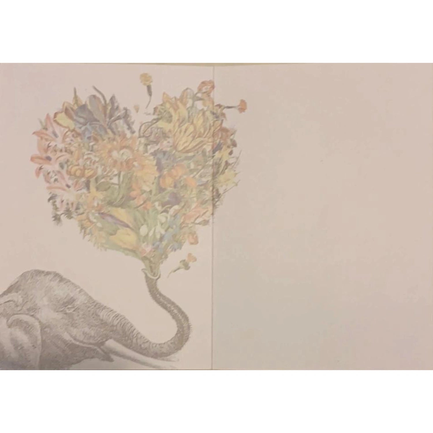 Love Elephant Greeting Cards