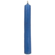 Light Blue pillar candle.