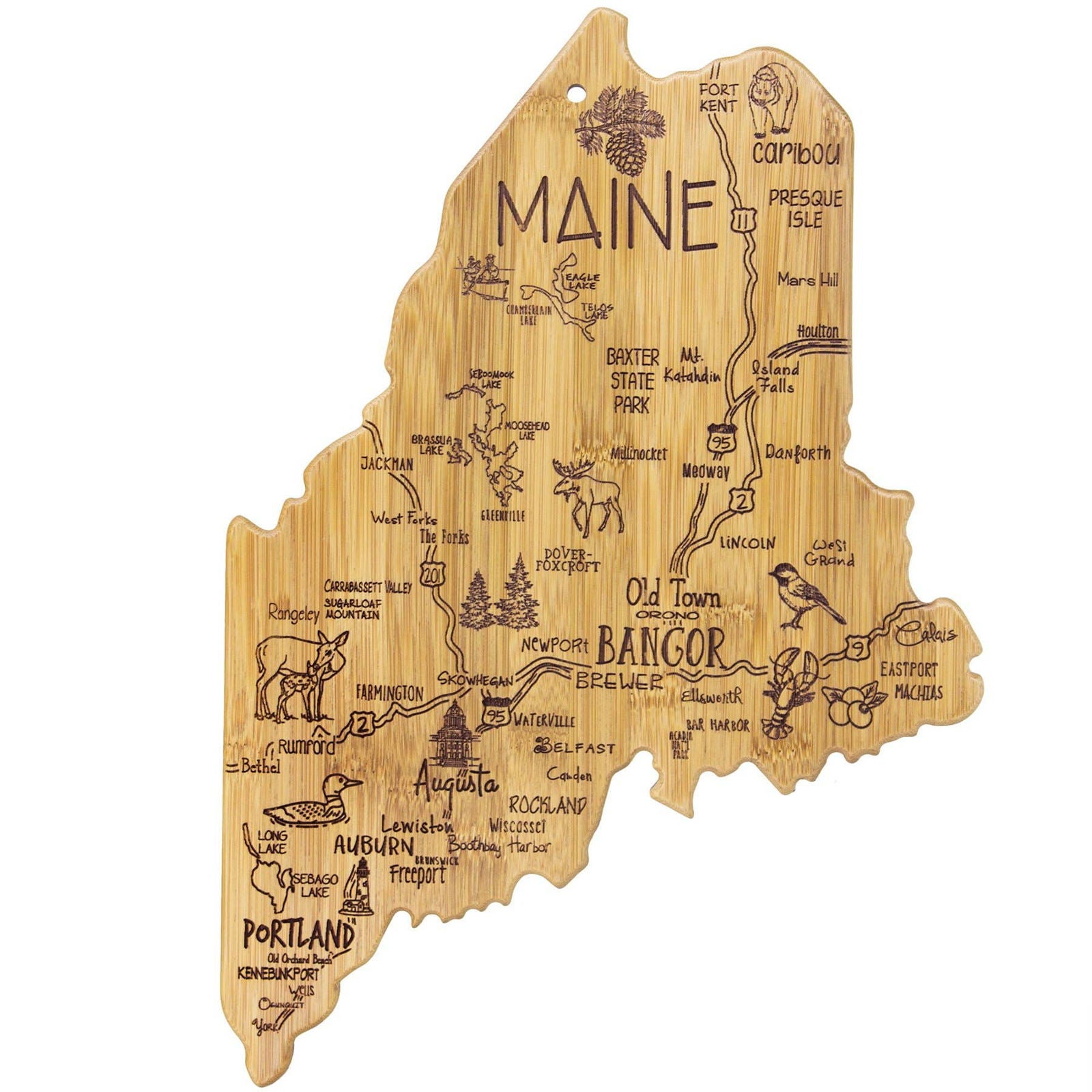 Maine Destination Cutting Board - 