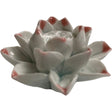 Small ceramic lotus flower incense burner.