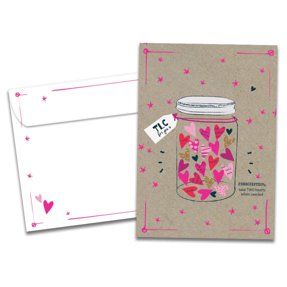 Tlc Rx Get Well Greeting Card