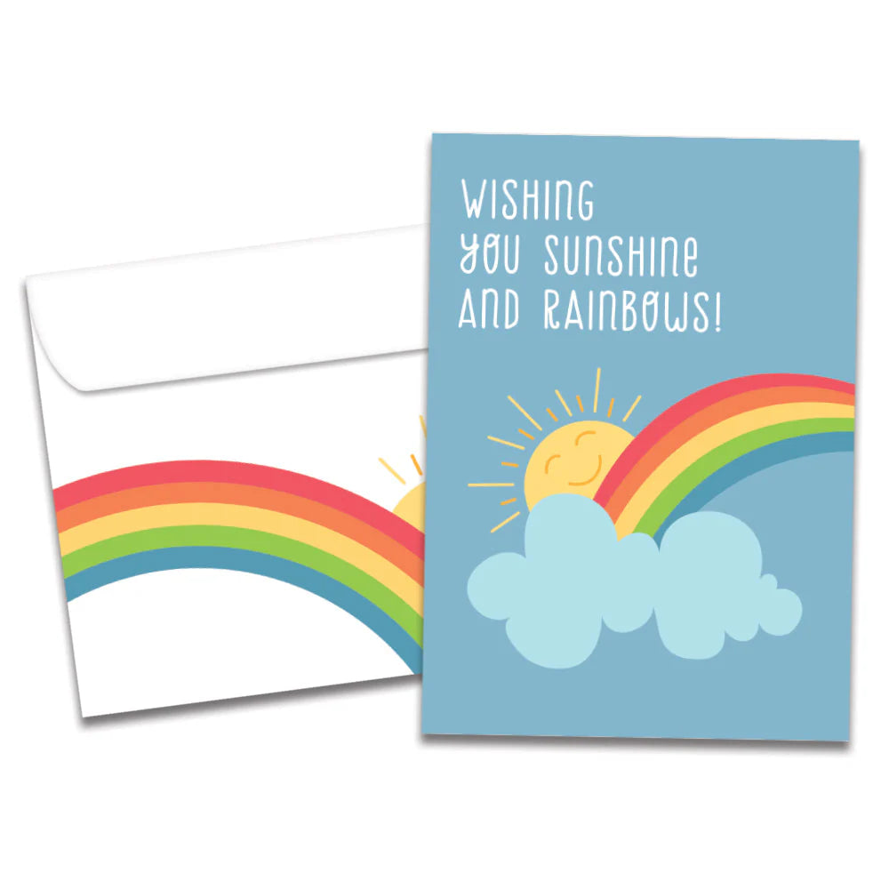 Sunshine And Rainbows All Occasion Greeting Card