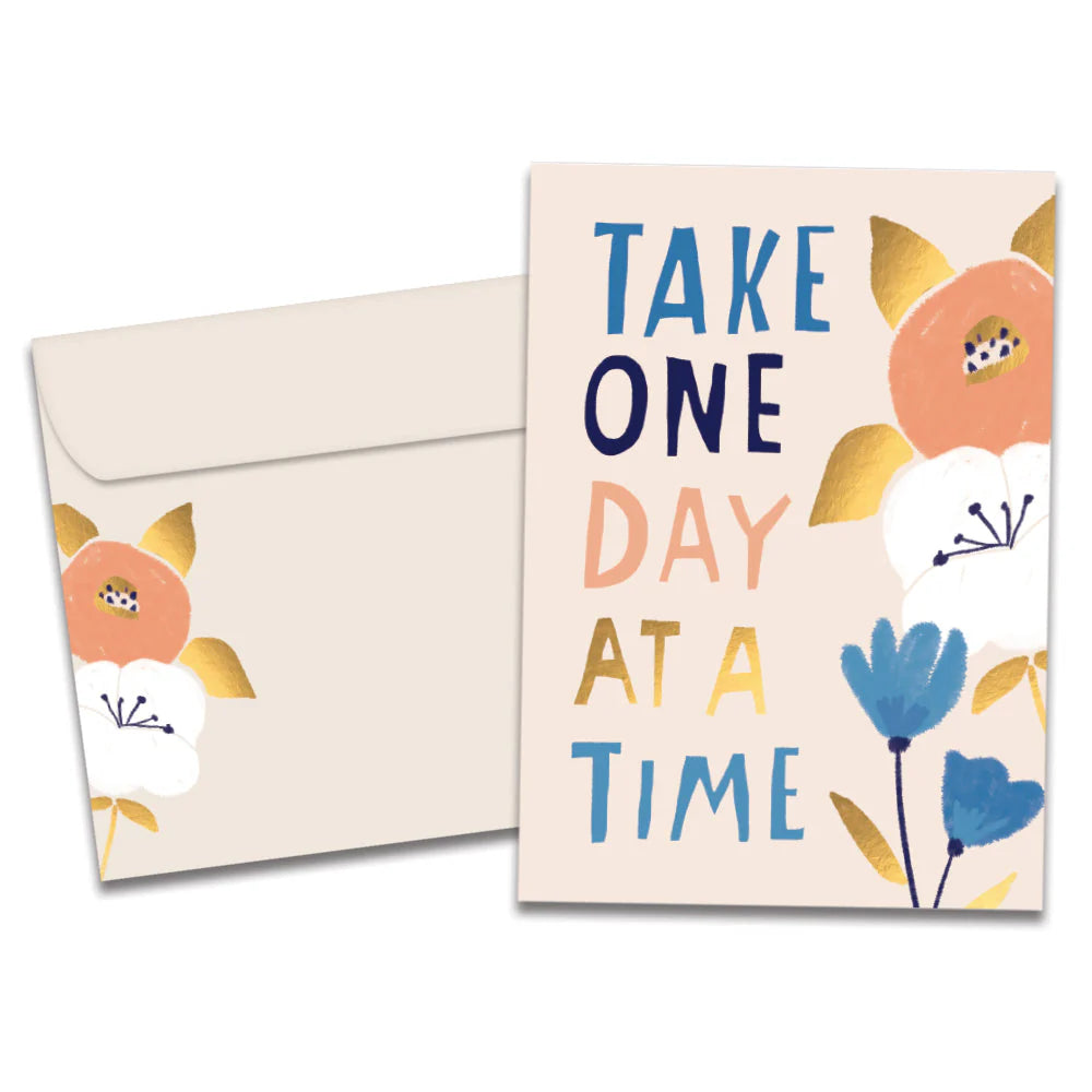 One Day At A Time Birthday Greeting Card