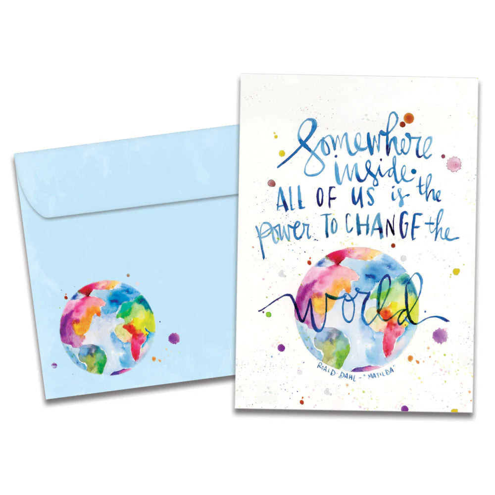 Change The World All Occasion Greeting Card