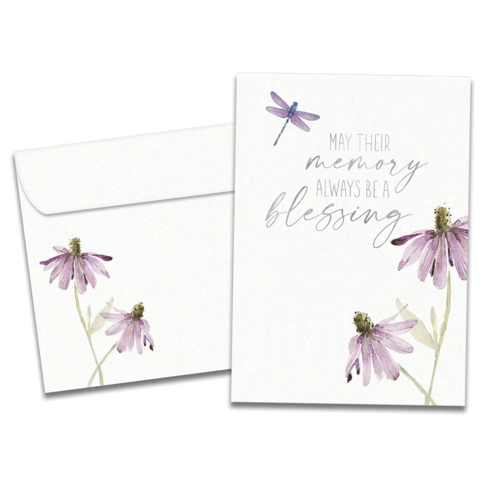 Memory A Blessing Sympathy Greeting Card