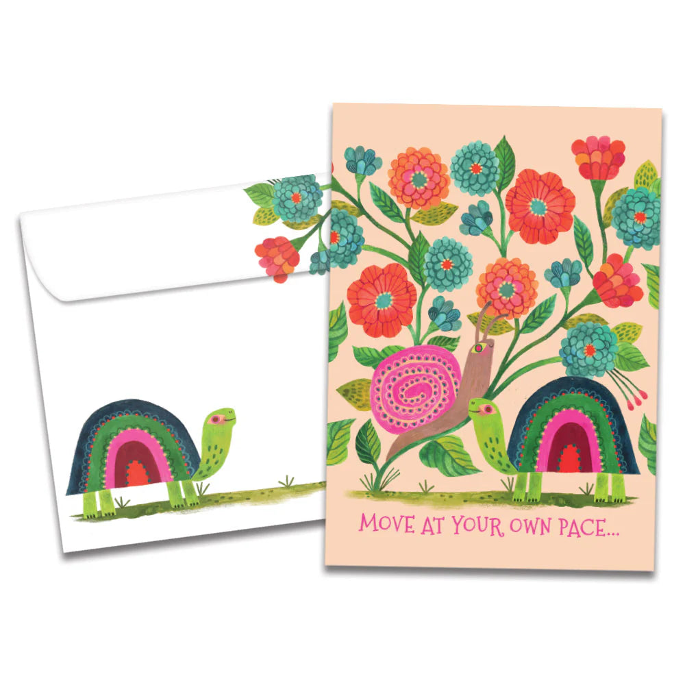 Your Own Pace Get Well Greeting Card