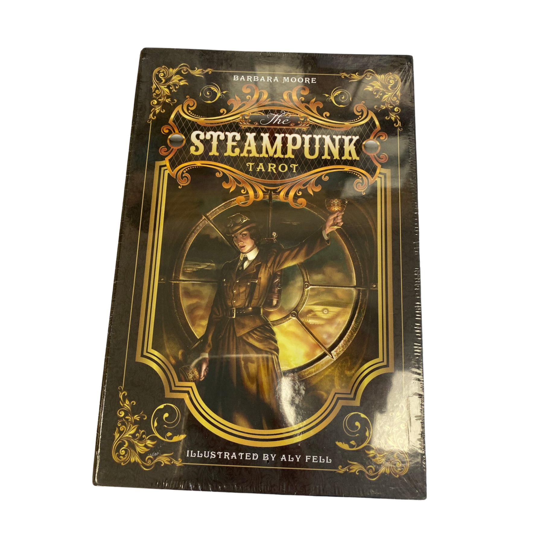 Steampunk Tarot deck front cover