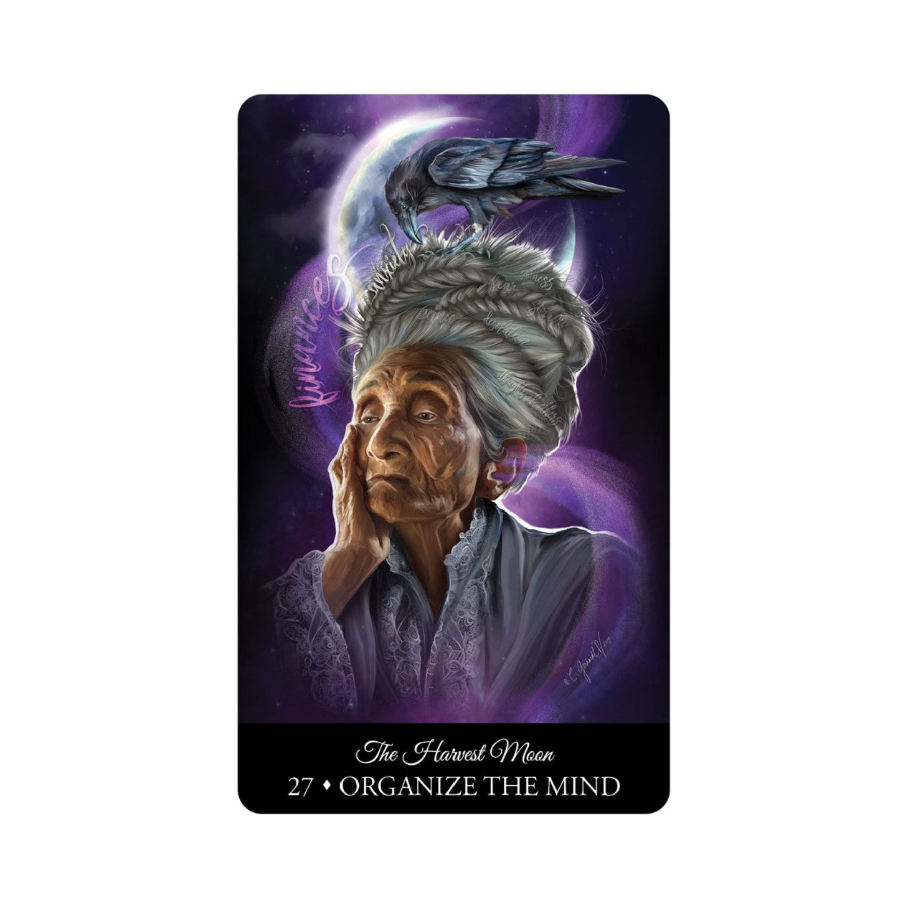 The Witching Hour Oracle card Organized the mind
