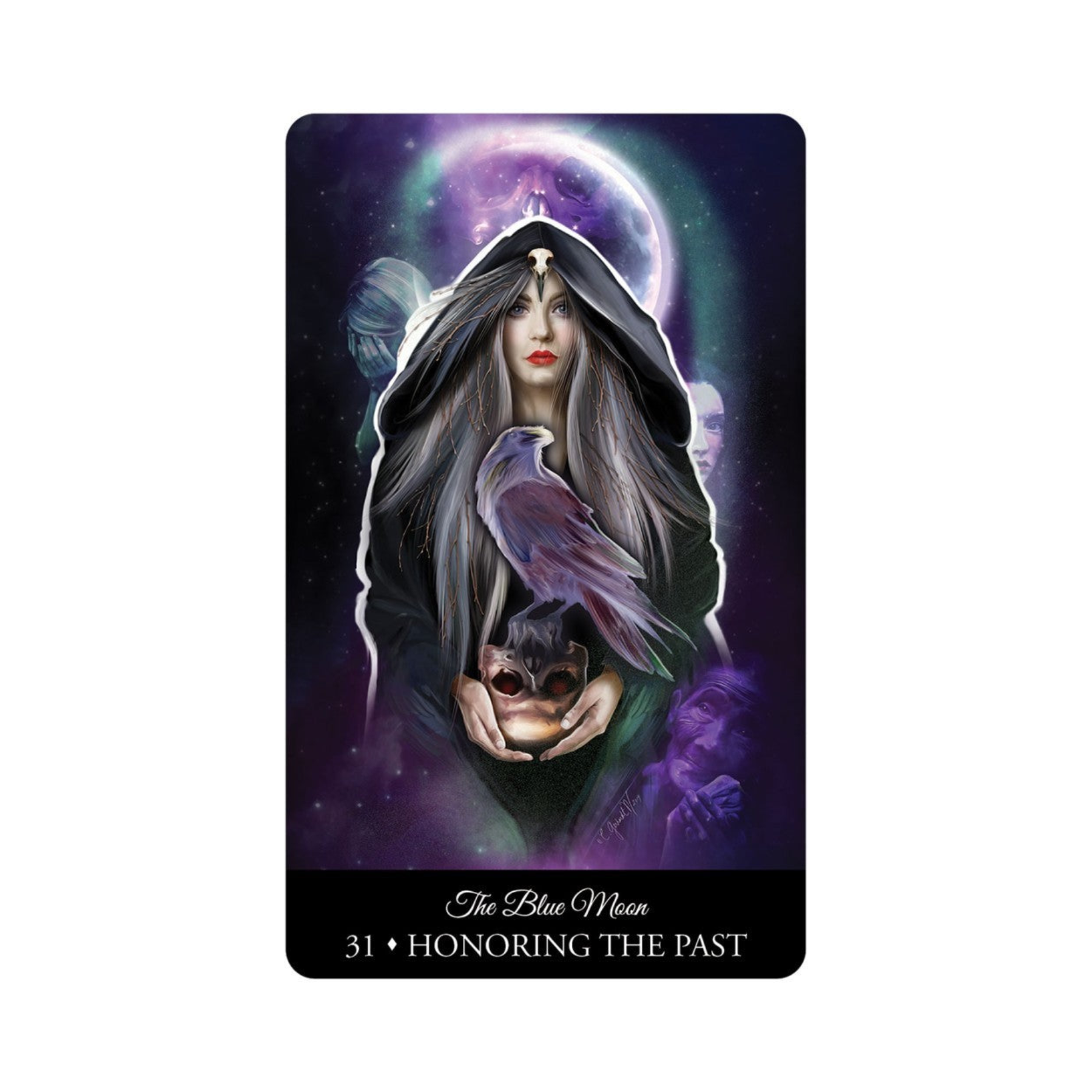 The Witching Hour Oracle card 31 Honoring The Past