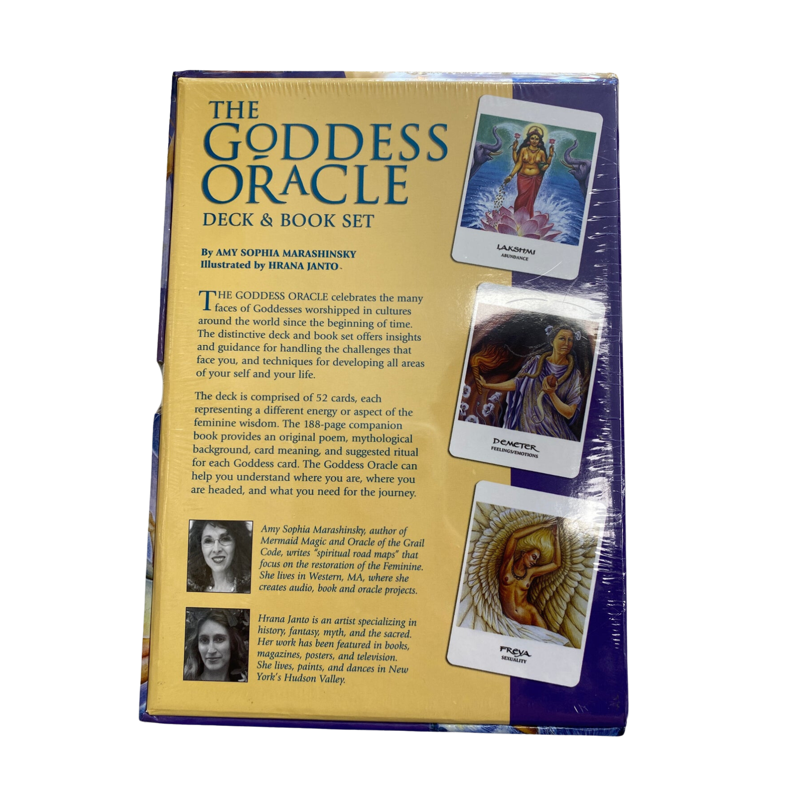 The Goddess Oracle - The Goddess Oracle back cover