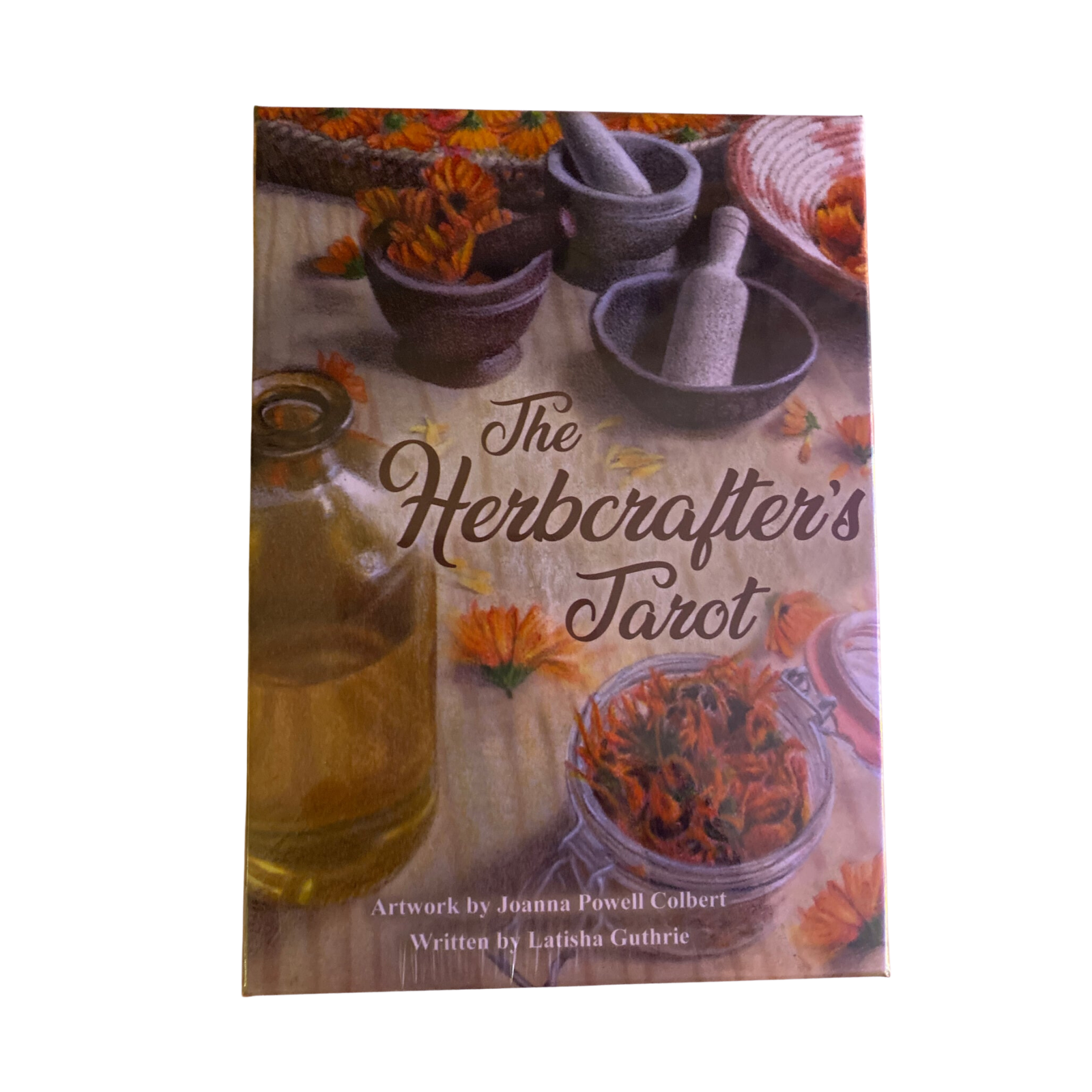 The Herbcrafter's Tarot - The Herbcrafter's Tarot deck front cover