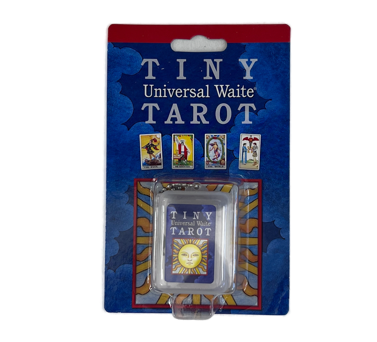 Tiny Universal Waite Tarot Keychain - #original_alt_text#