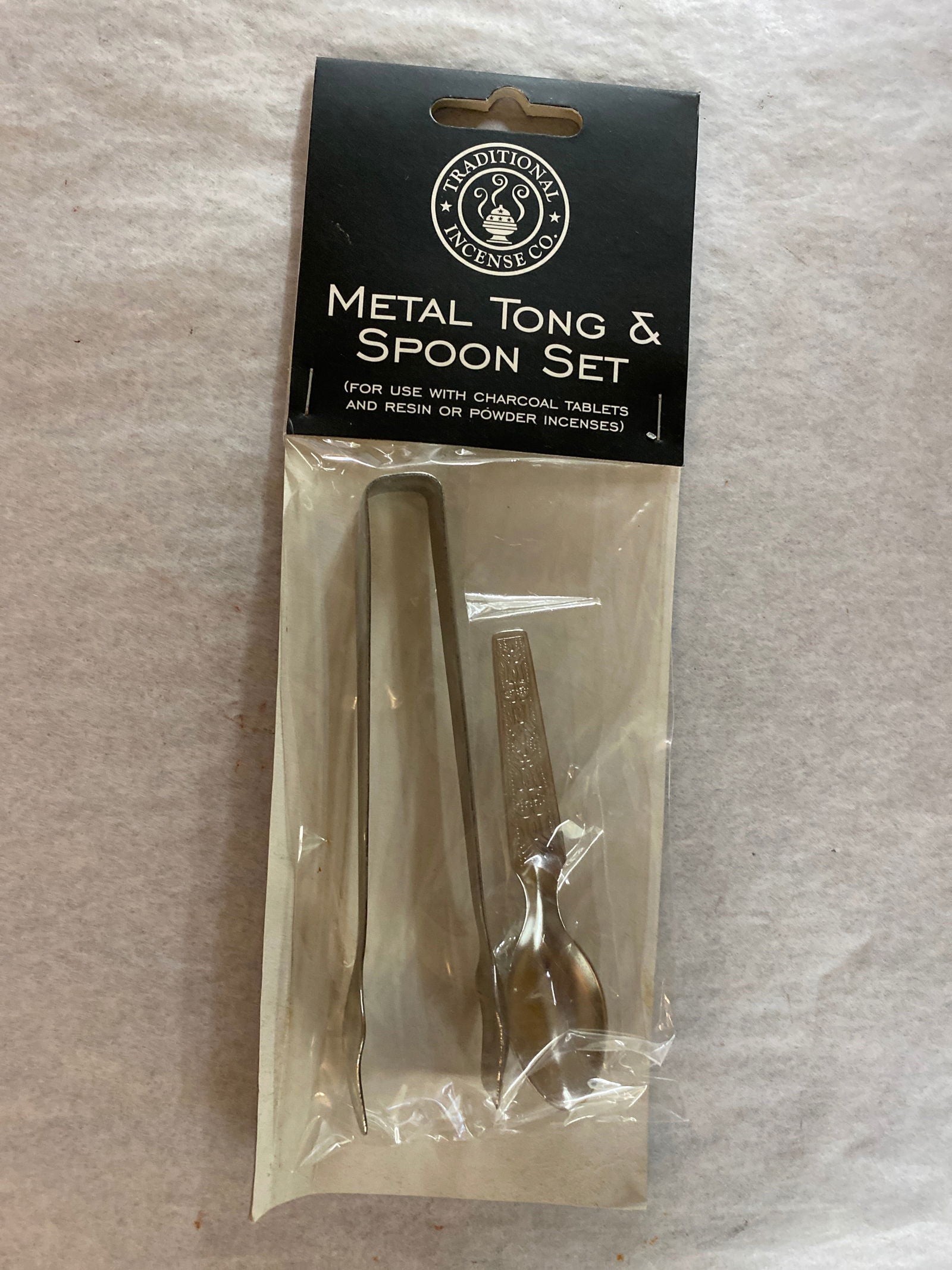 Tong and Spoon Incense Set - 