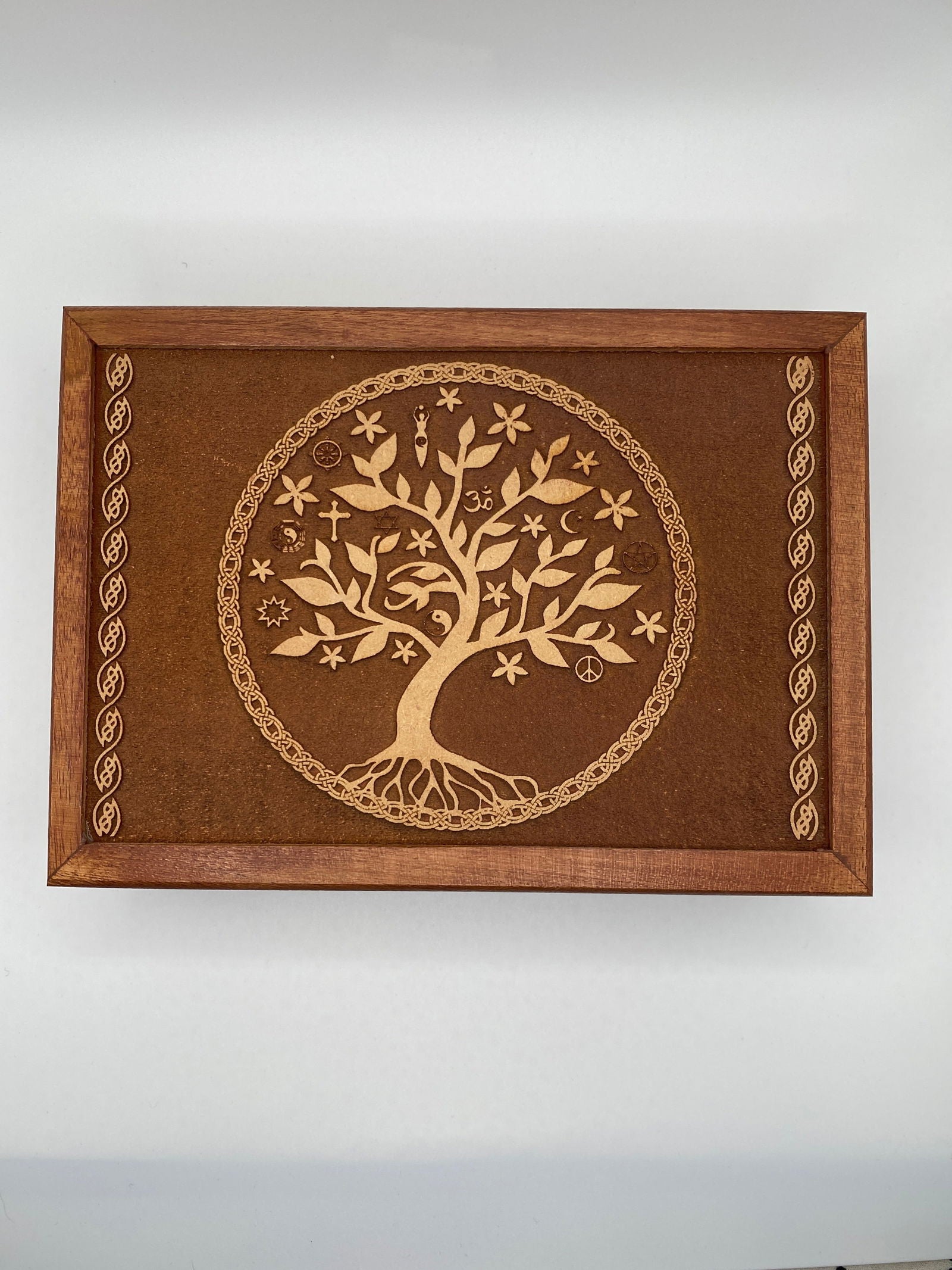 Tree of Life Laser Engraved Box - 