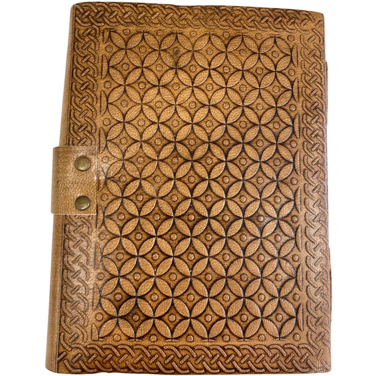 Triquetra Leather Journal