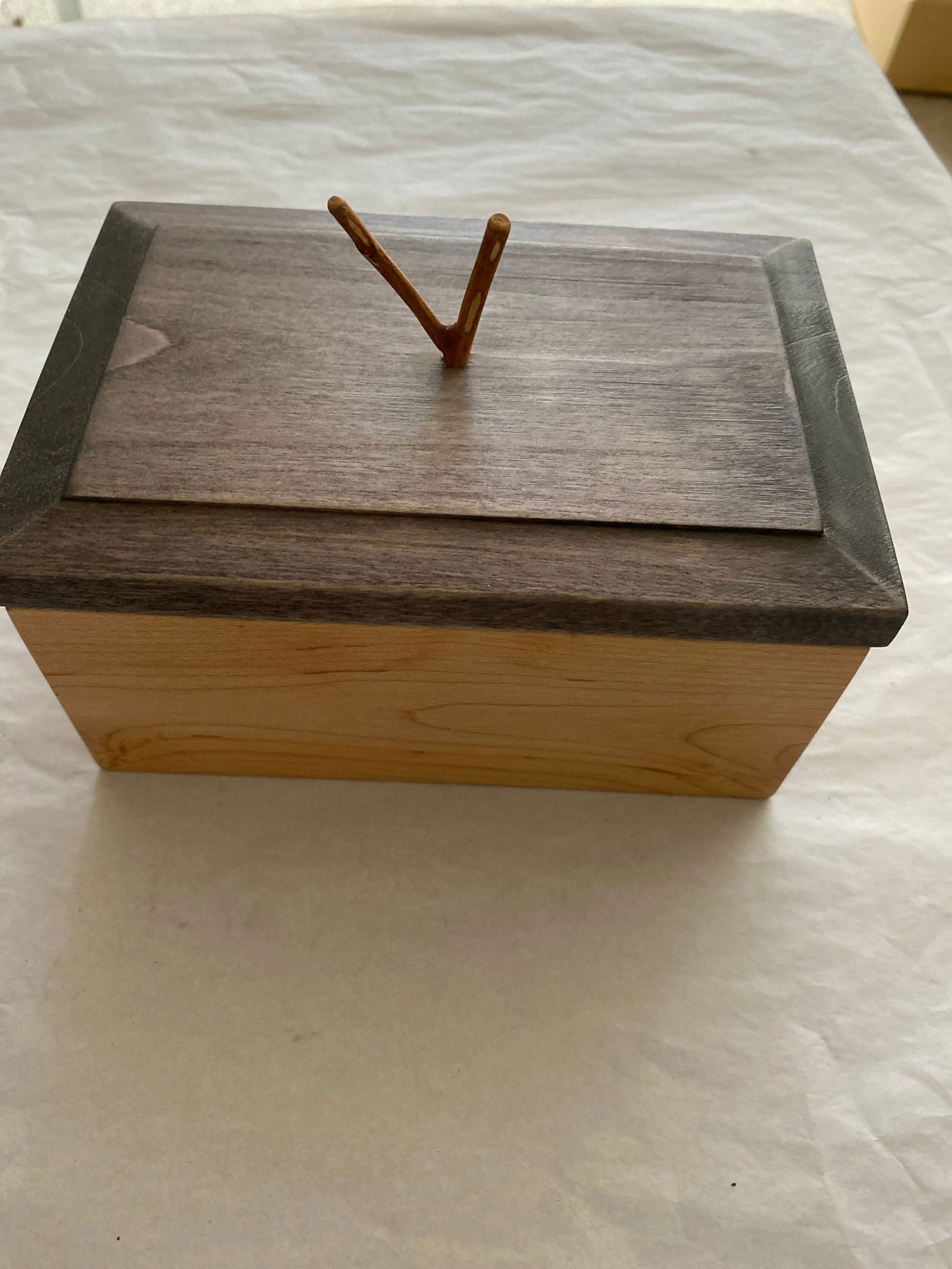 Twig Handmade Wood Box - 