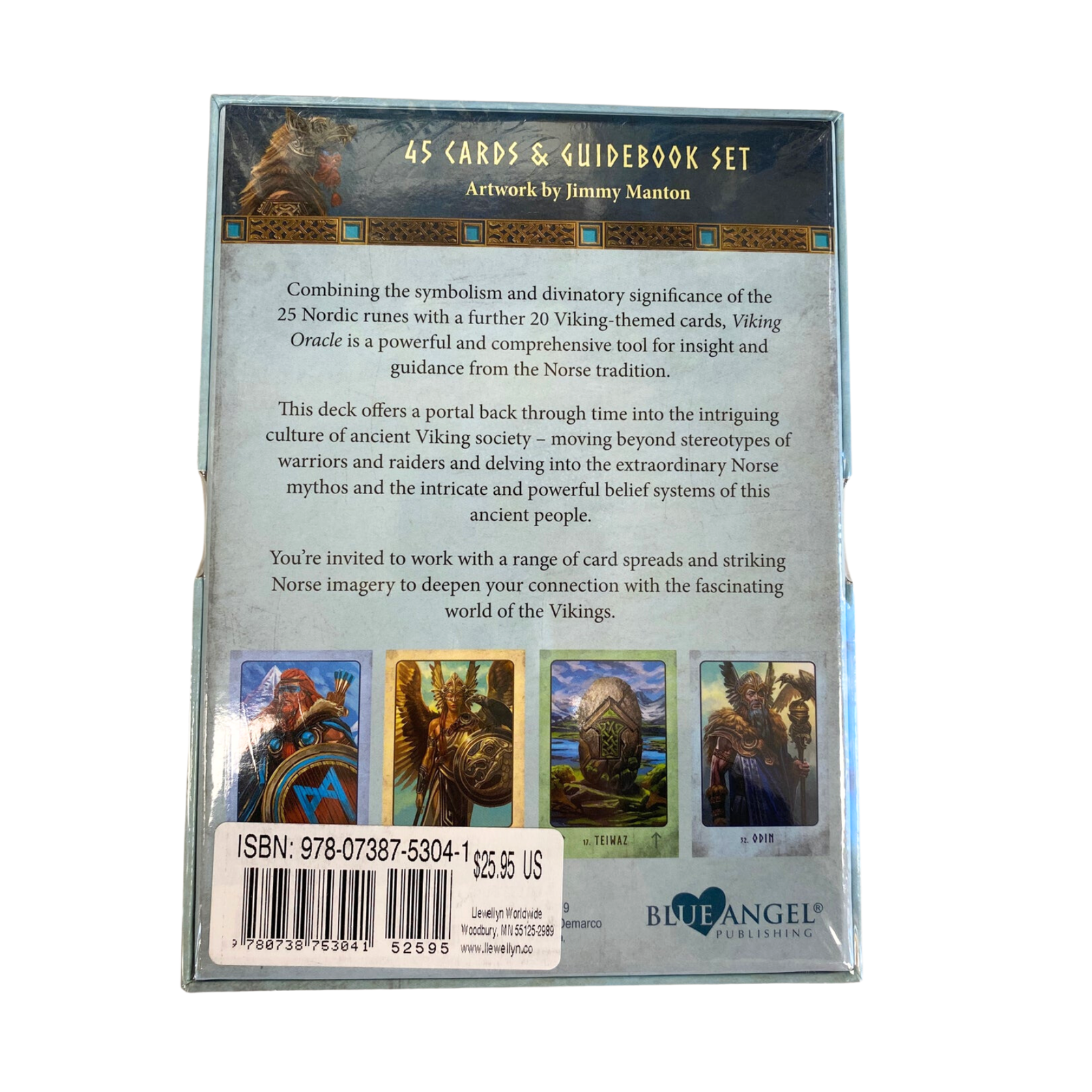 Viking Oracle Deck - Viking Oracle Deck back cover