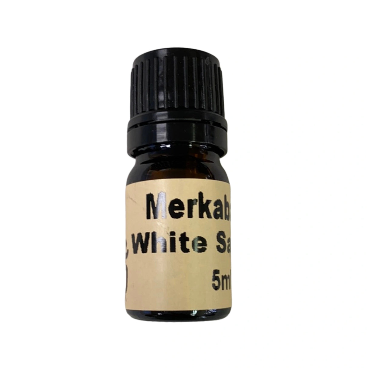 White Sage Essential Oil - White Sage Essential Oil amber bottle with black plastic screw lid