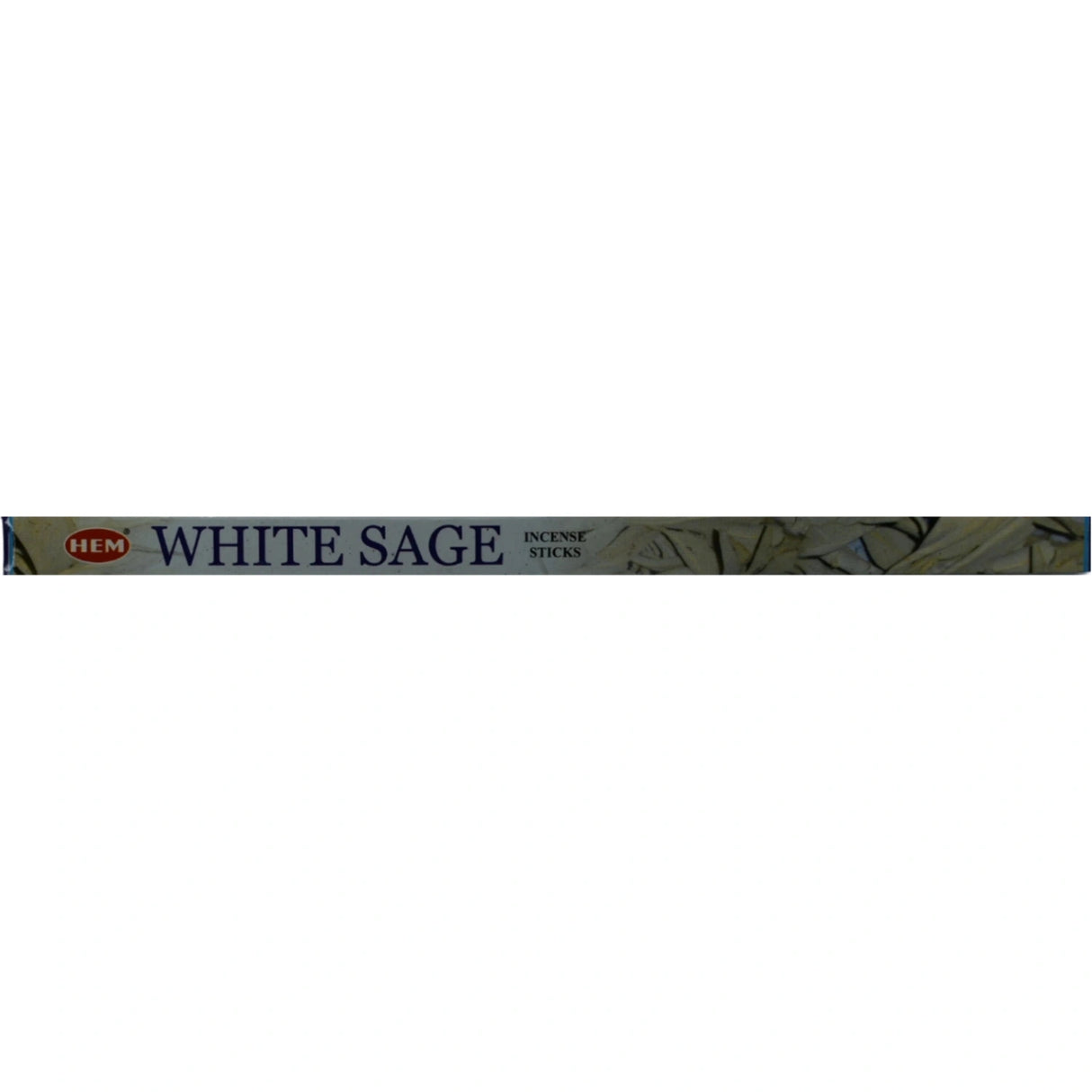 Hem White Sage Incense Sticks in a green box.