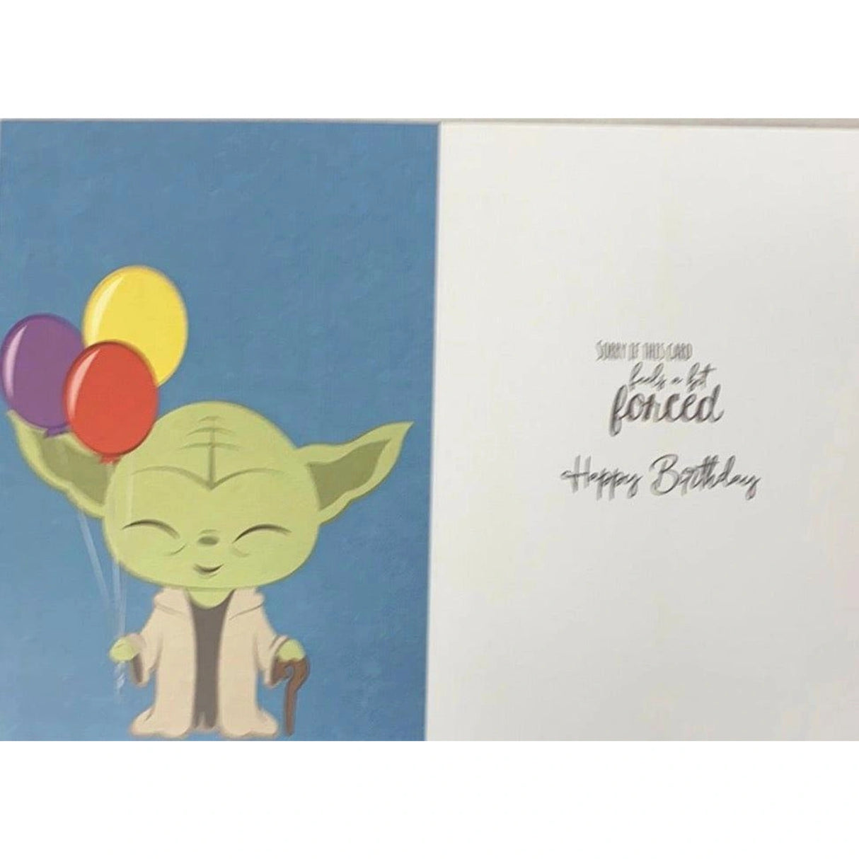 Yoda Best Birthday Greeting Card