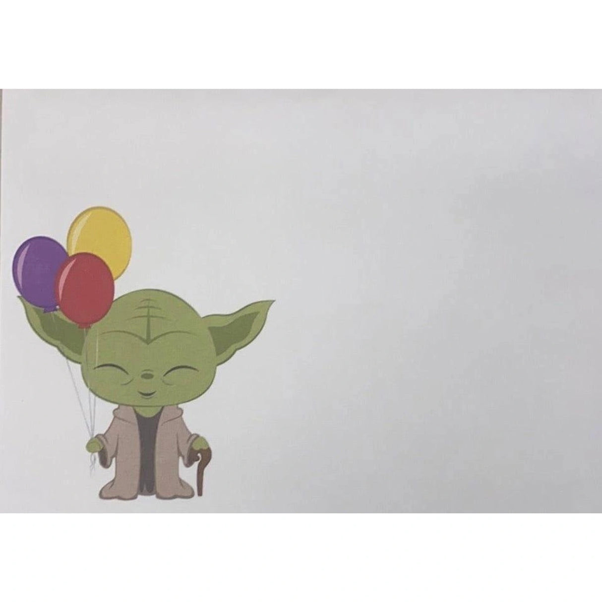 Yoda Best Birthday Greeting Card