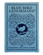 Blue Bird Lenormand fr blue box with image of bird on front 
