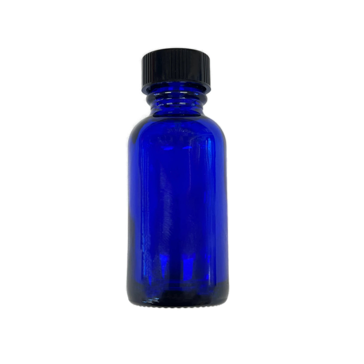 Blue 1oz Glass Bottle